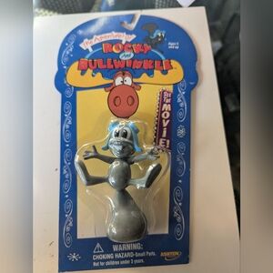 Rocky and Bullwinkle Gray Toy Figure